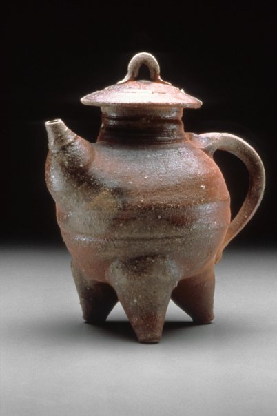 Woodfired Teapot. Shigaraki, Japan. 2001